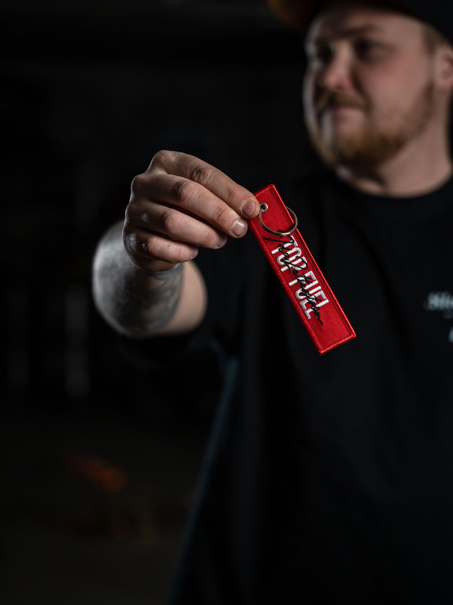 Ida Zetterström Keychain - Remove before Race - Red