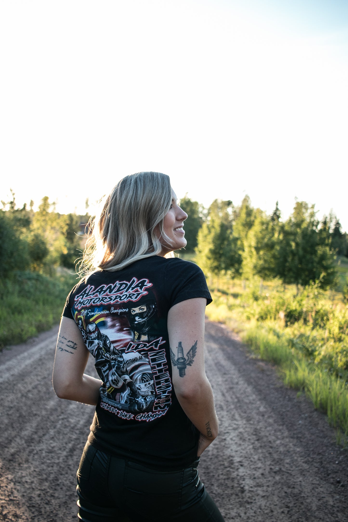 Ida Zetterström Alandia Motorsport T-shirt - Lady Tee