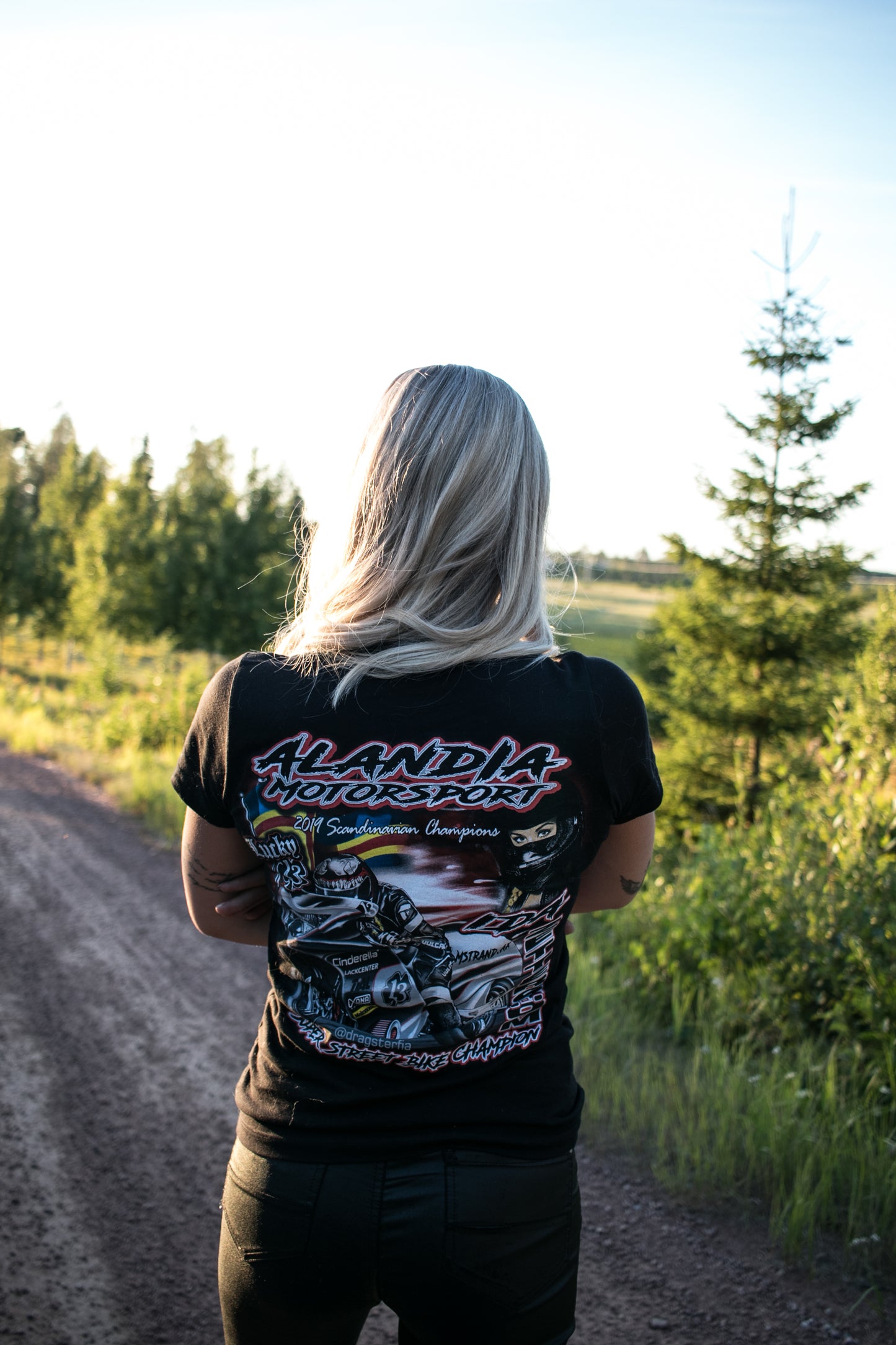 Ida Zetterström Alandia Motorsport T-shirt - Lady Tee