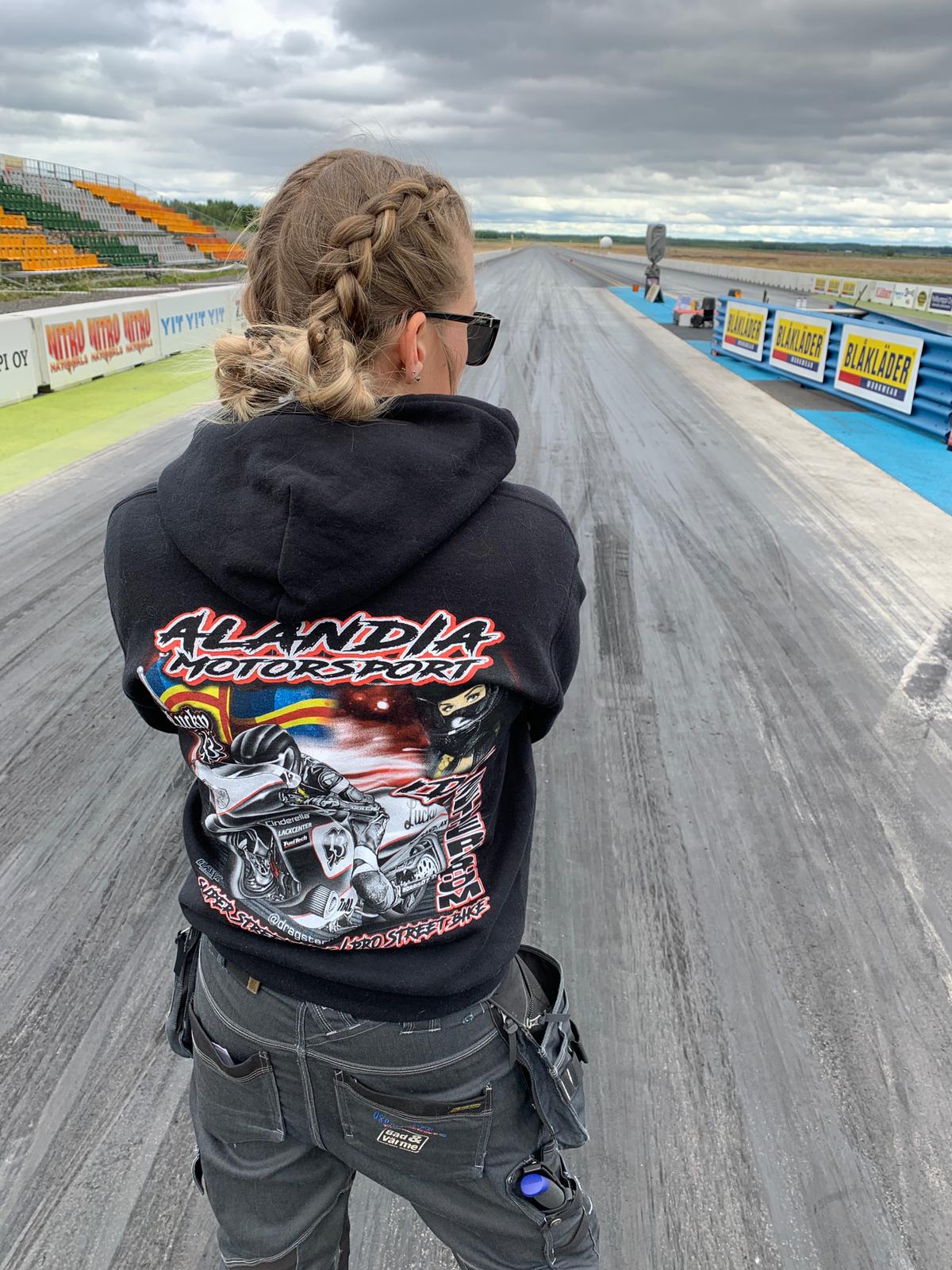 Ida Zetterström Alandia Motorsport Hoodie
