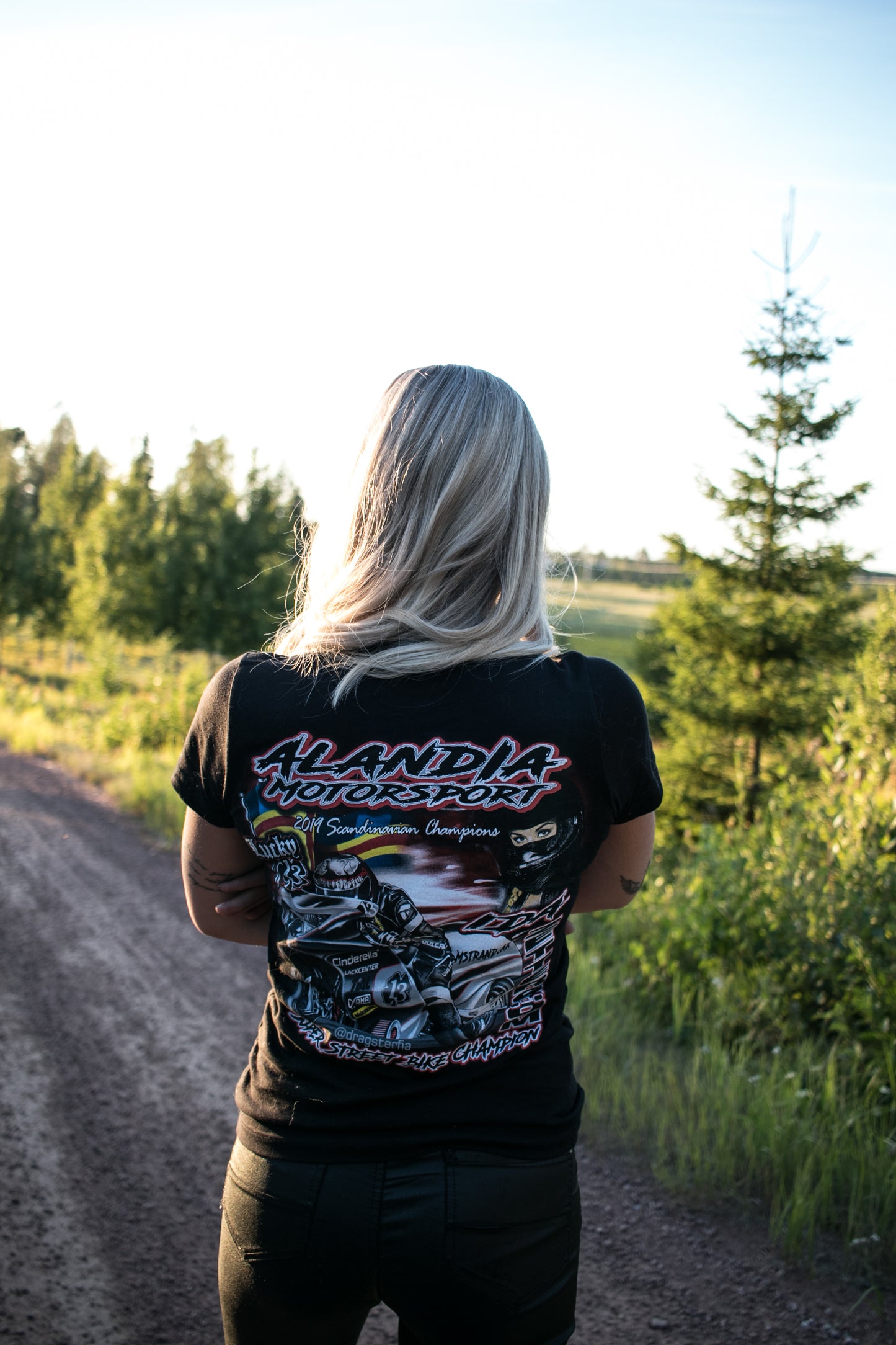 Ida Zetterström Alandia Motorsport T-shirt - Unisex