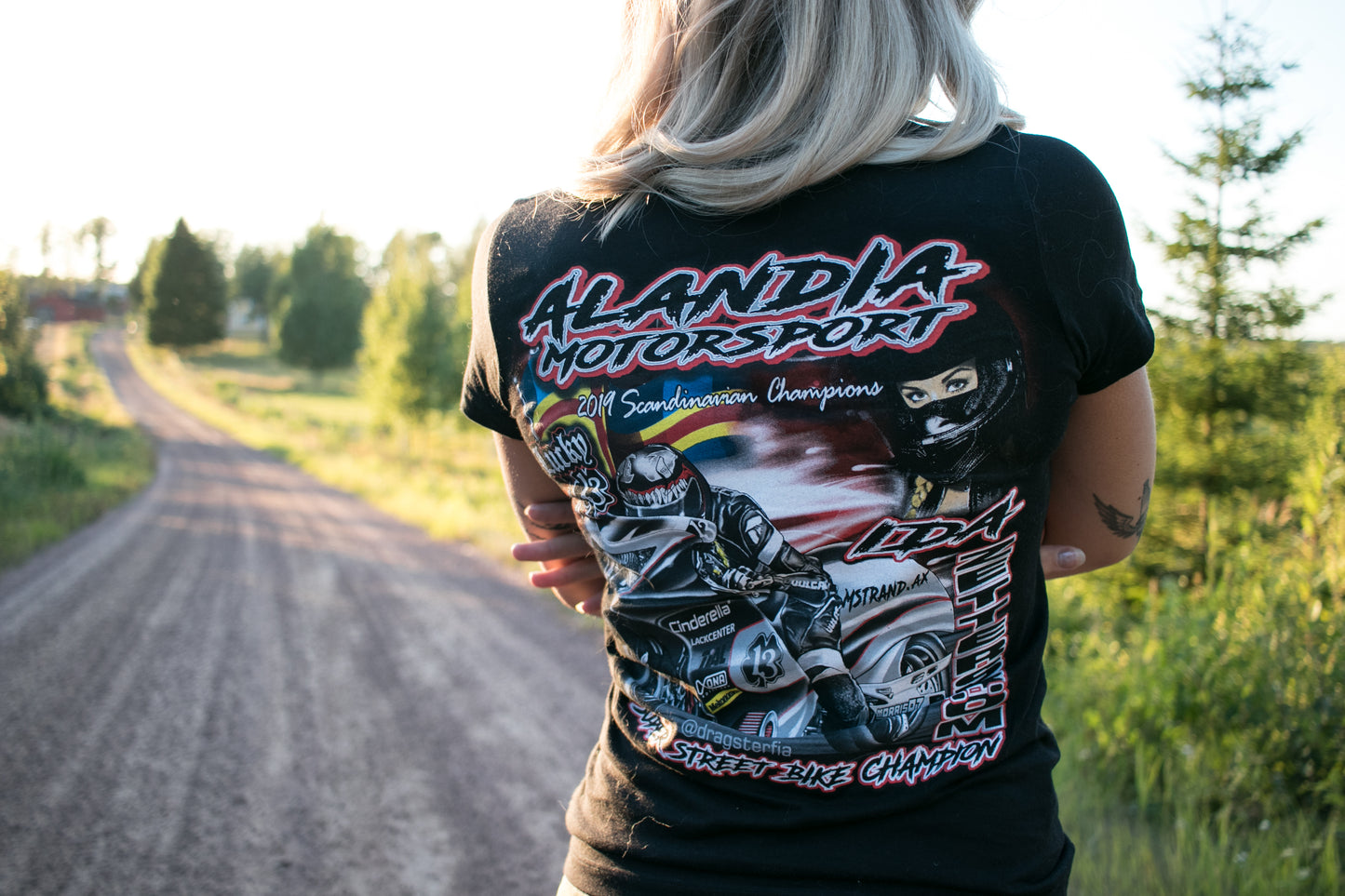 Ida Zetterström Alandia Motorsport T-shirt - Unisex